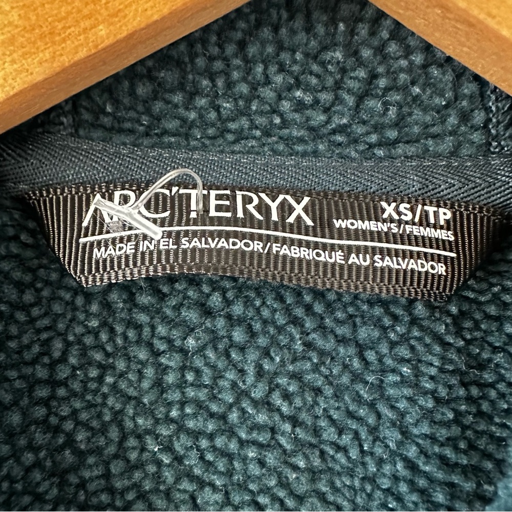 ARC’TERYX green Kyanite fleece hoody - Picture 8 of 9